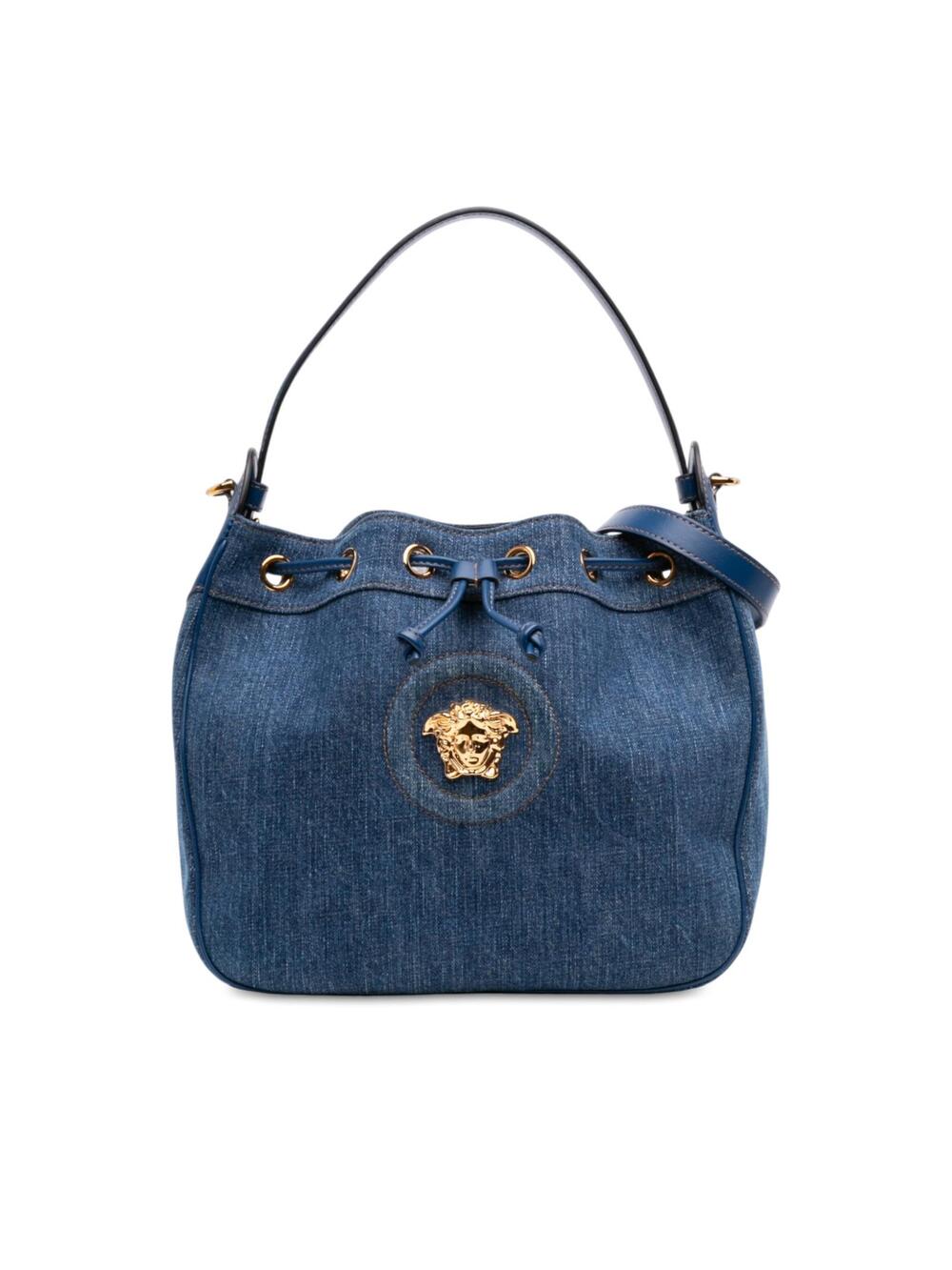 Versace Denim La Medusa Drawstring #342547V90B